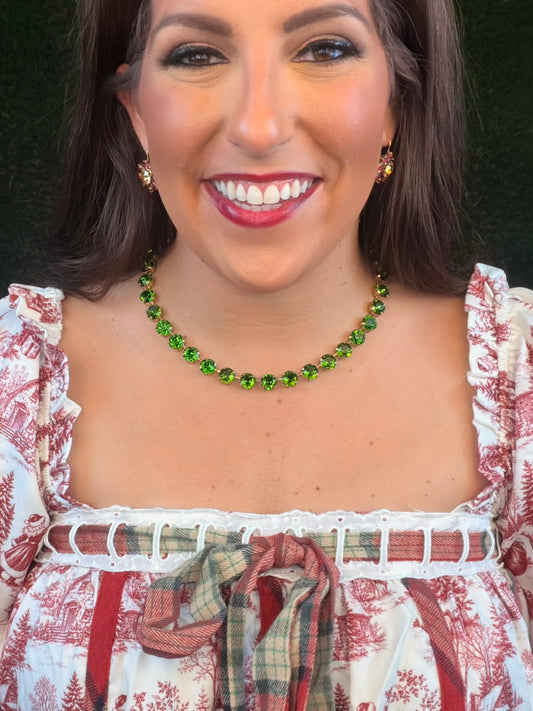 Trentley Necklace - Antique Green