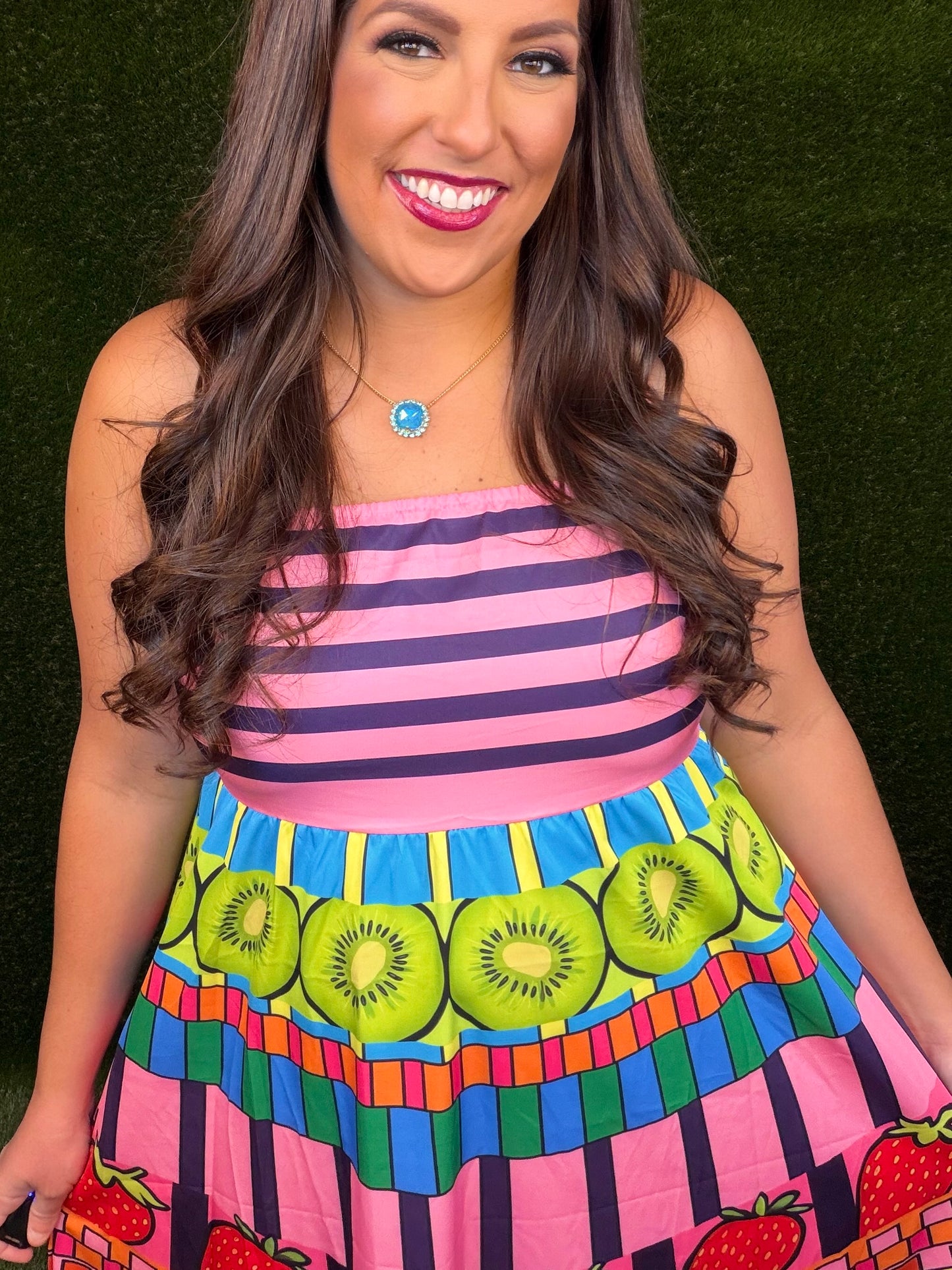 Neon Paradise Maxi Dress