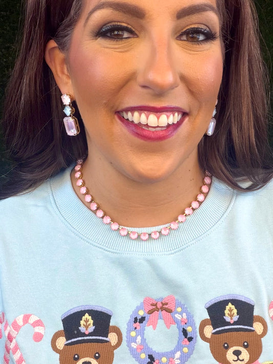 Oakland Necklace - Bubblegum Pink