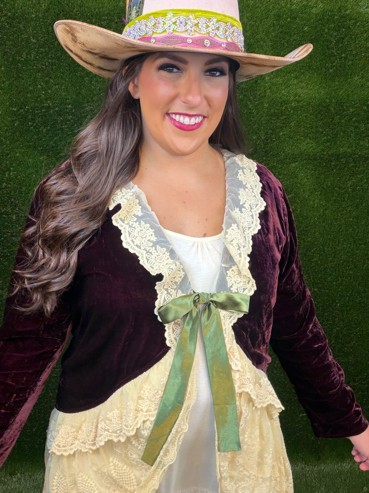 Dream Weaver Jacket Duster - Merlot