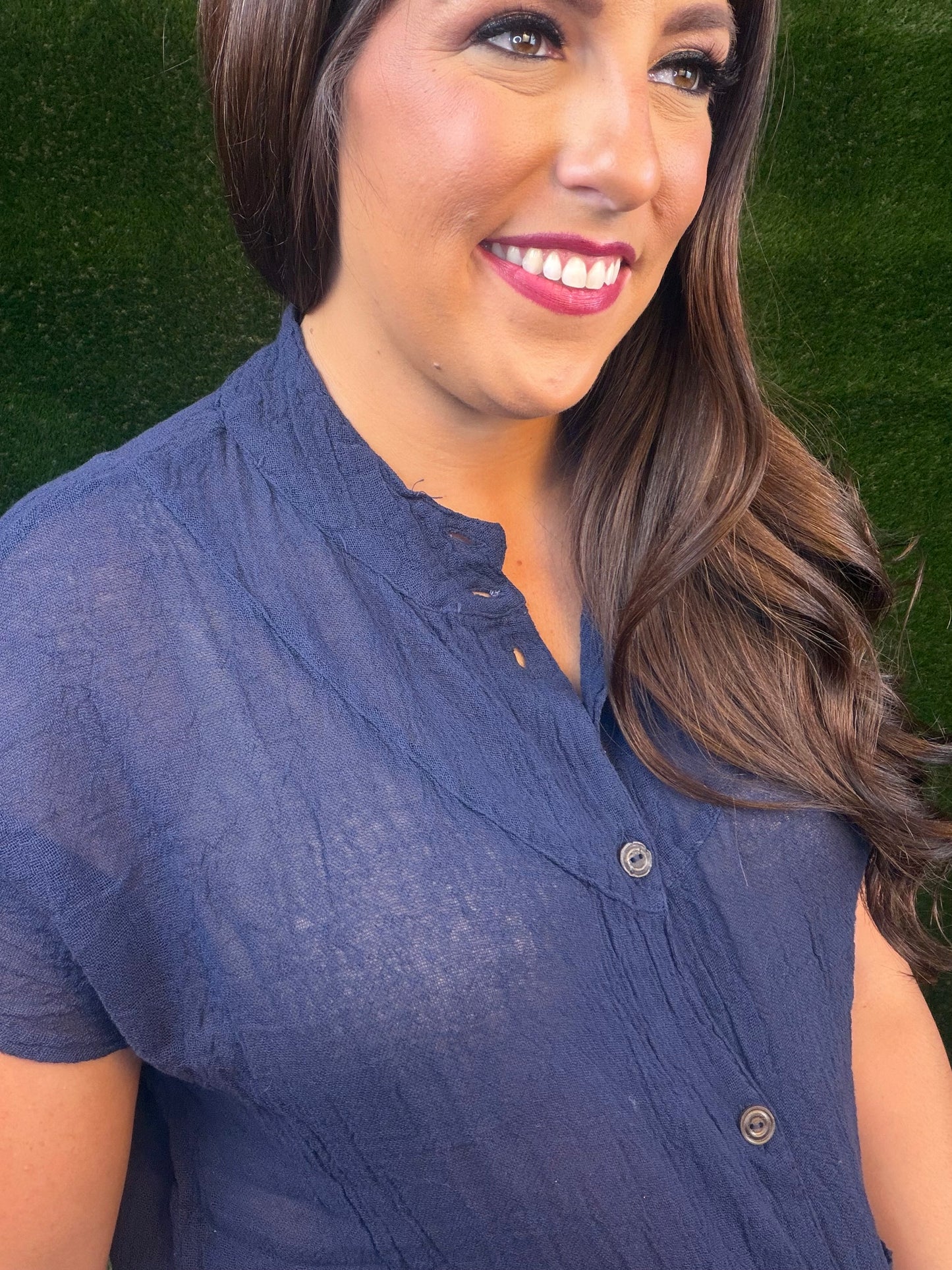 Simply Sweet Top - Navy