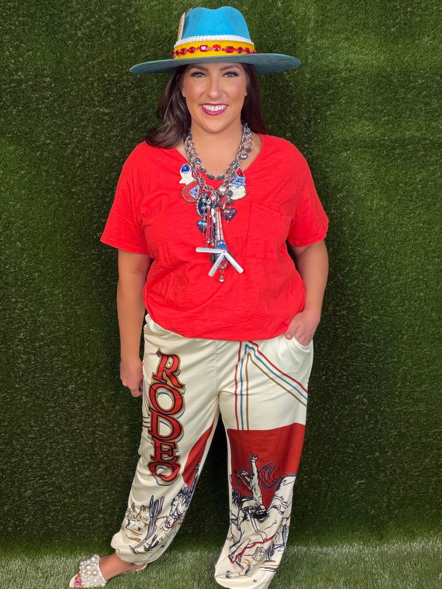 Rodeo Cowgirl Jogger Pants