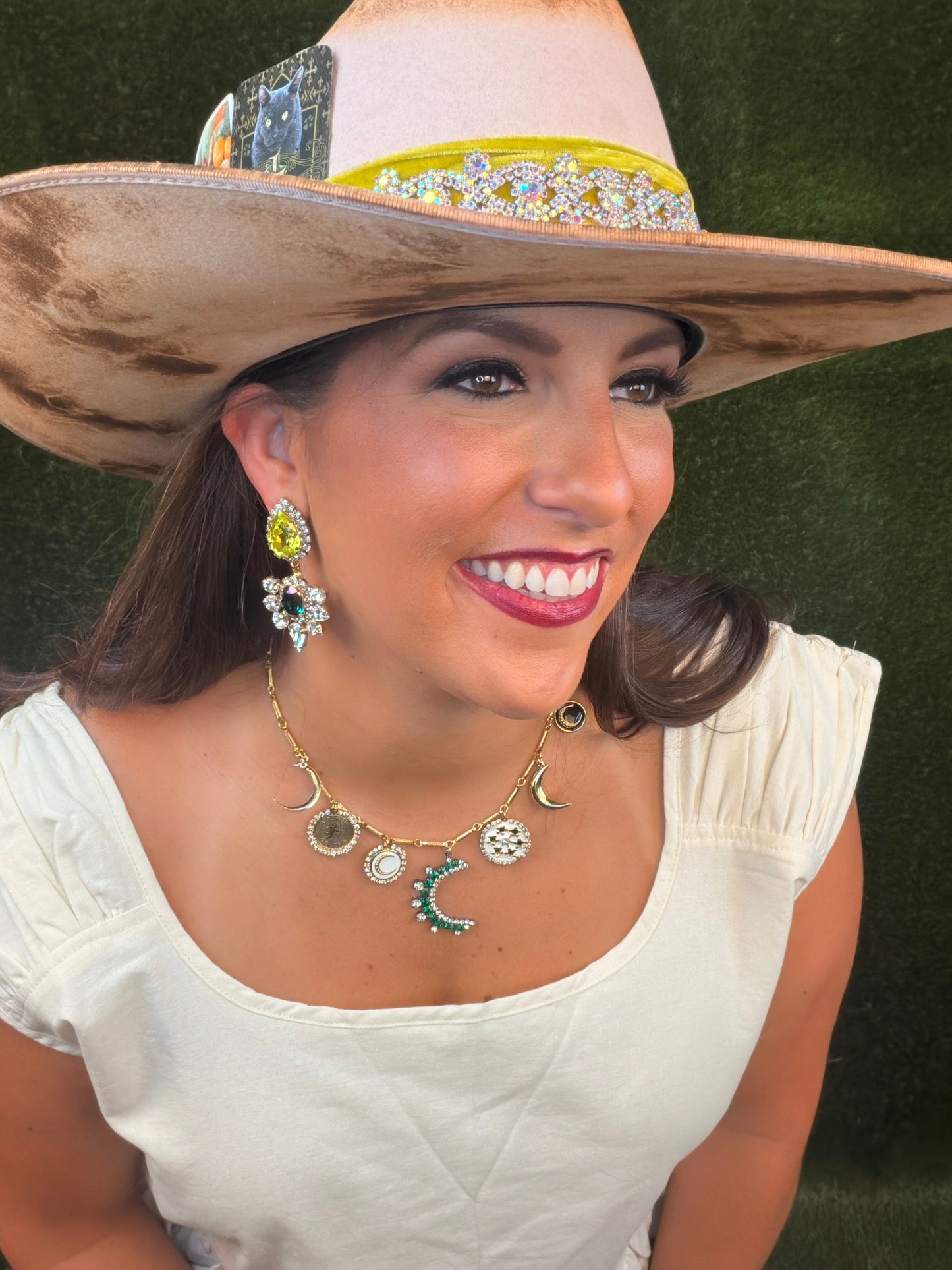 Lenny III Earrings - Chartreuse