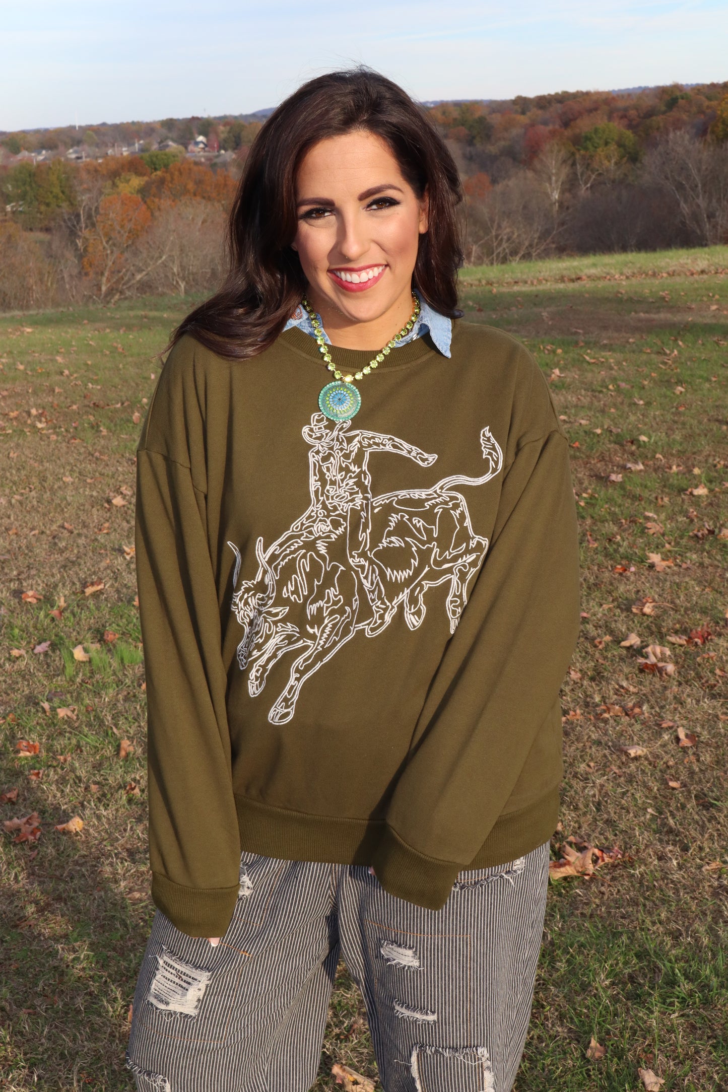 8-second Ride Bullriding Sweatshirt