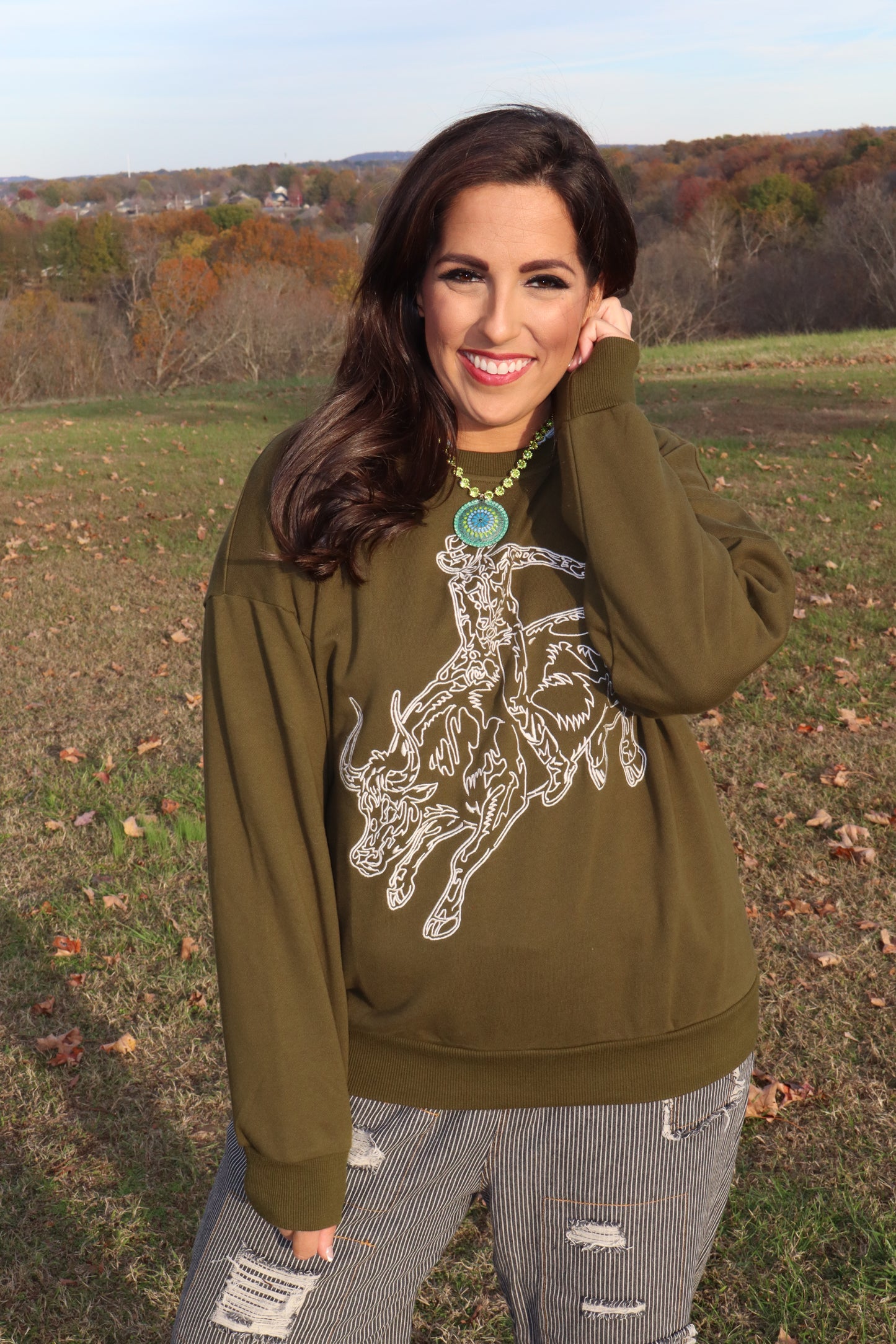 8-second Ride Bullriding Sweatshirt