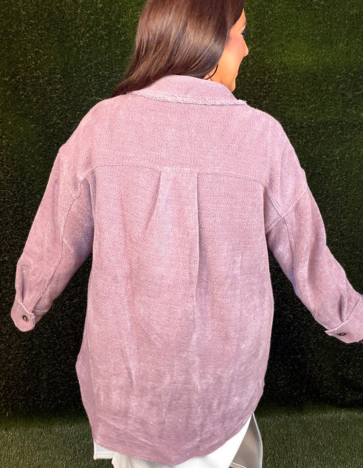 Trailblazer Shirt Jacket - Purple