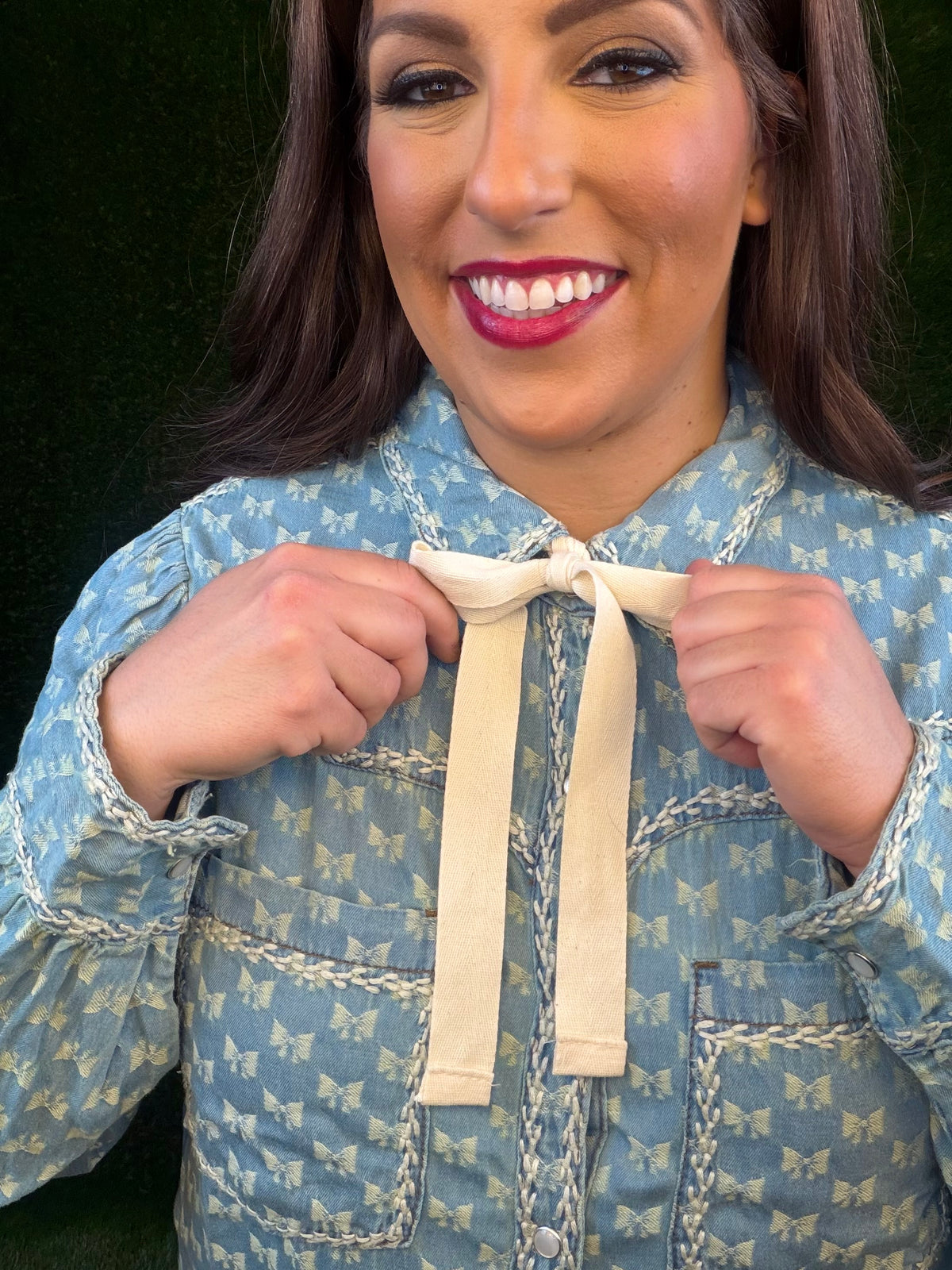 Smoky Mountain Sweetheart Collared Shirt