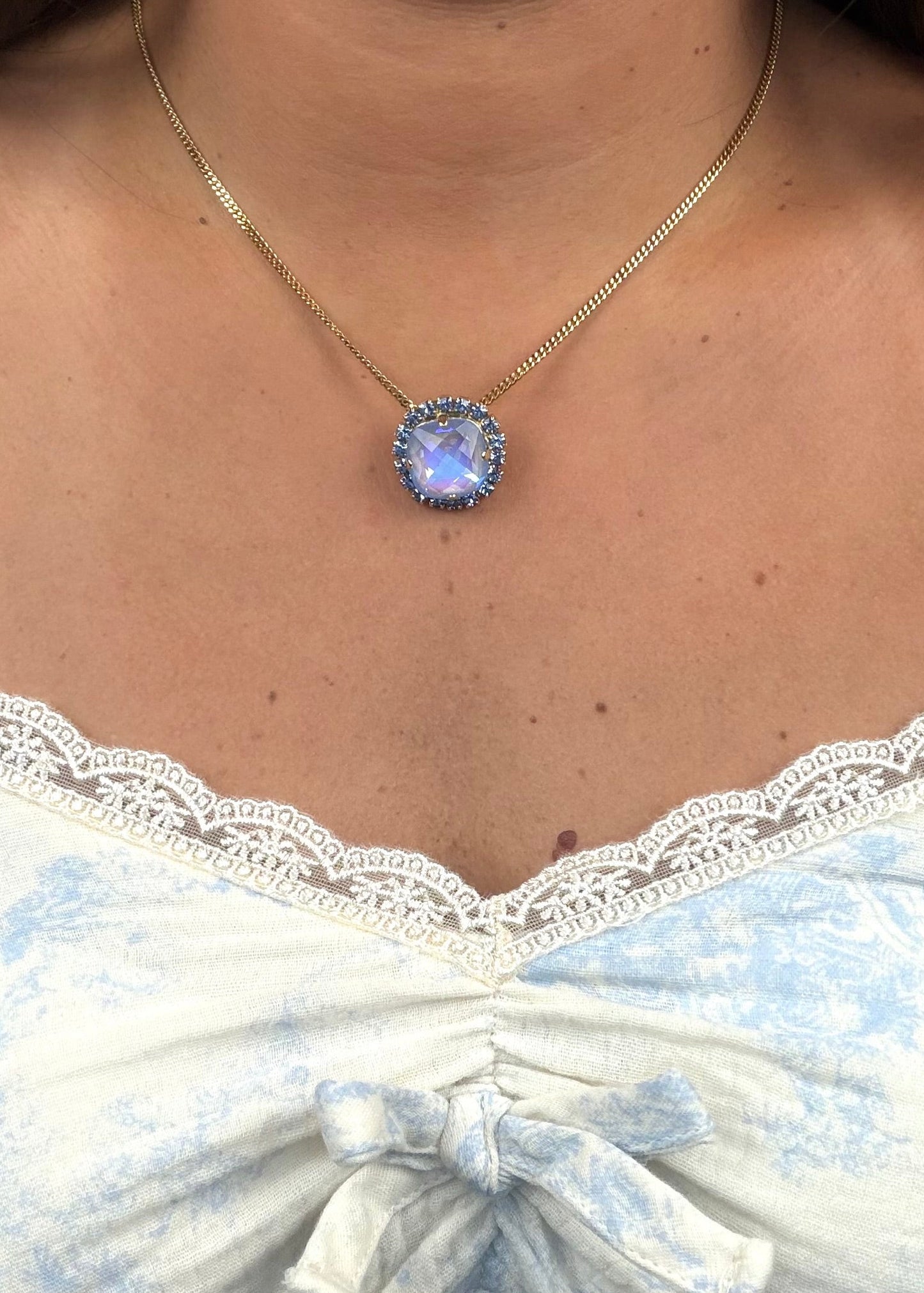 Cambrie Necklace - Ultra Baby Blue