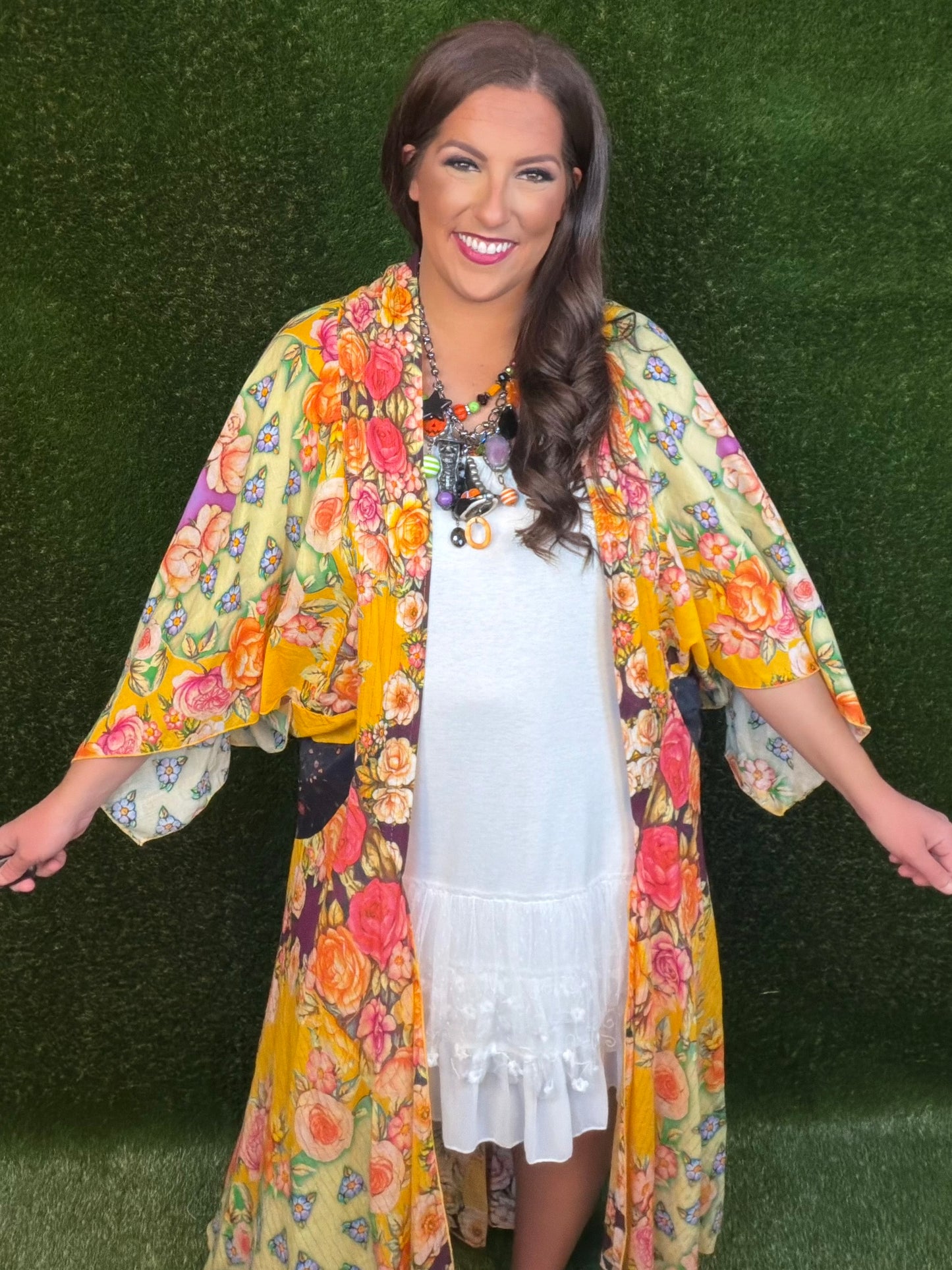 Venera Kingdom Kimono - Golden Night