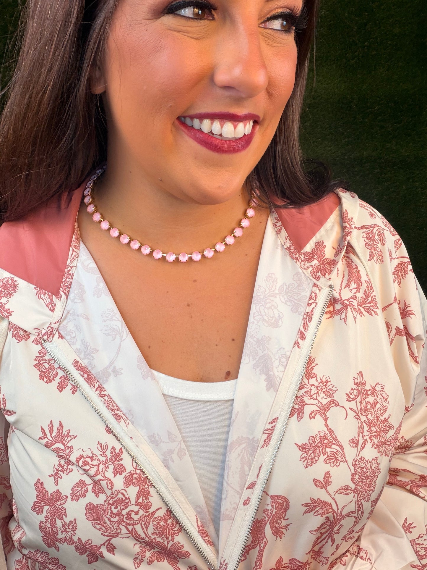 Oakland Necklace - Bubblegum Pink