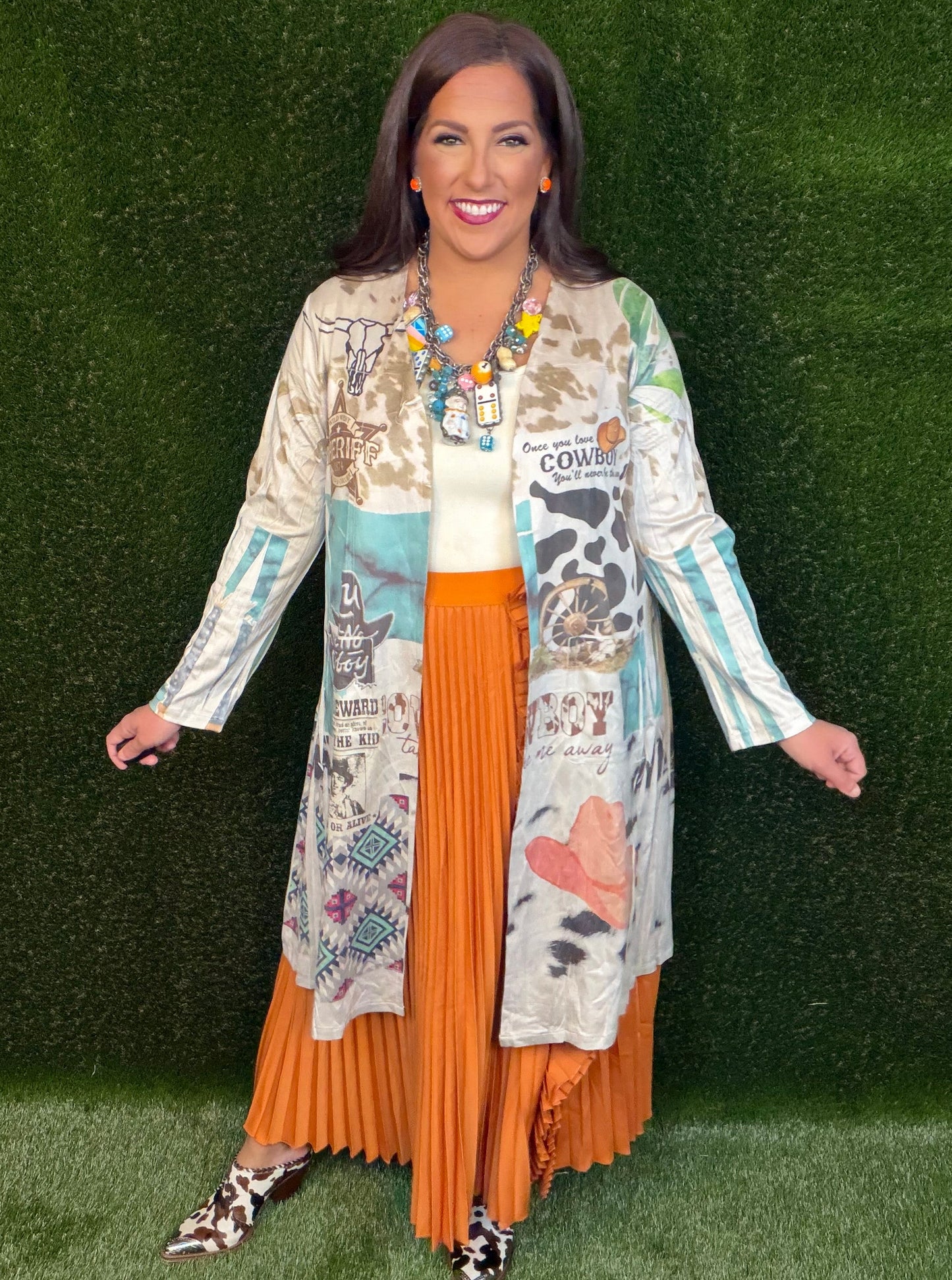 Wild West Suede Duster