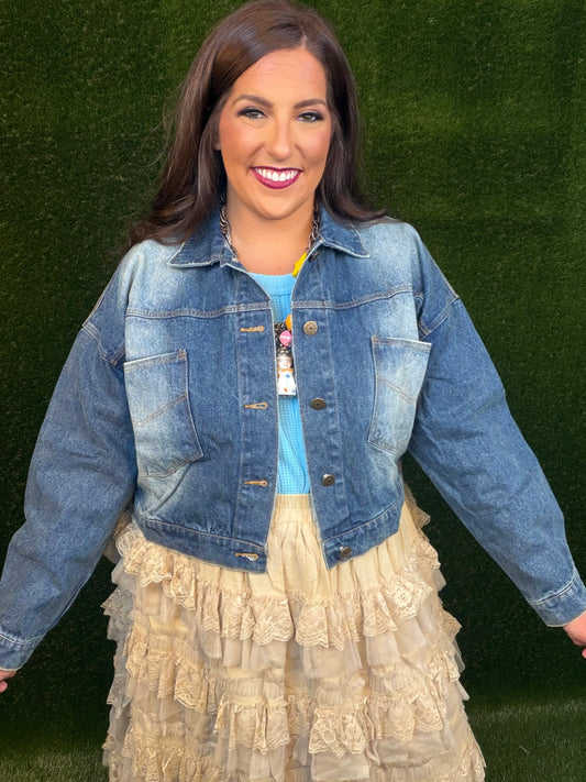 Venture On Jacket - Denim Jean Jacket