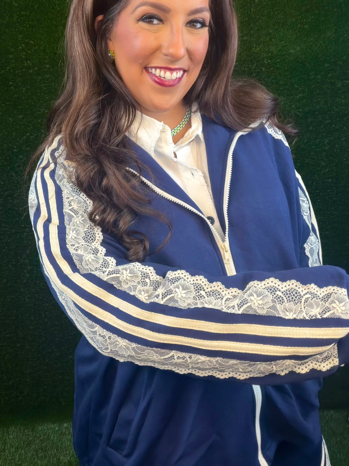 Retro Attitude Track Set - Navy