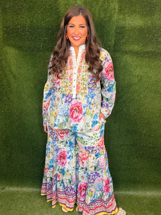Ibiza Floral Pant