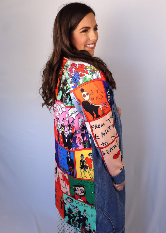 A French Love Denim Jacket