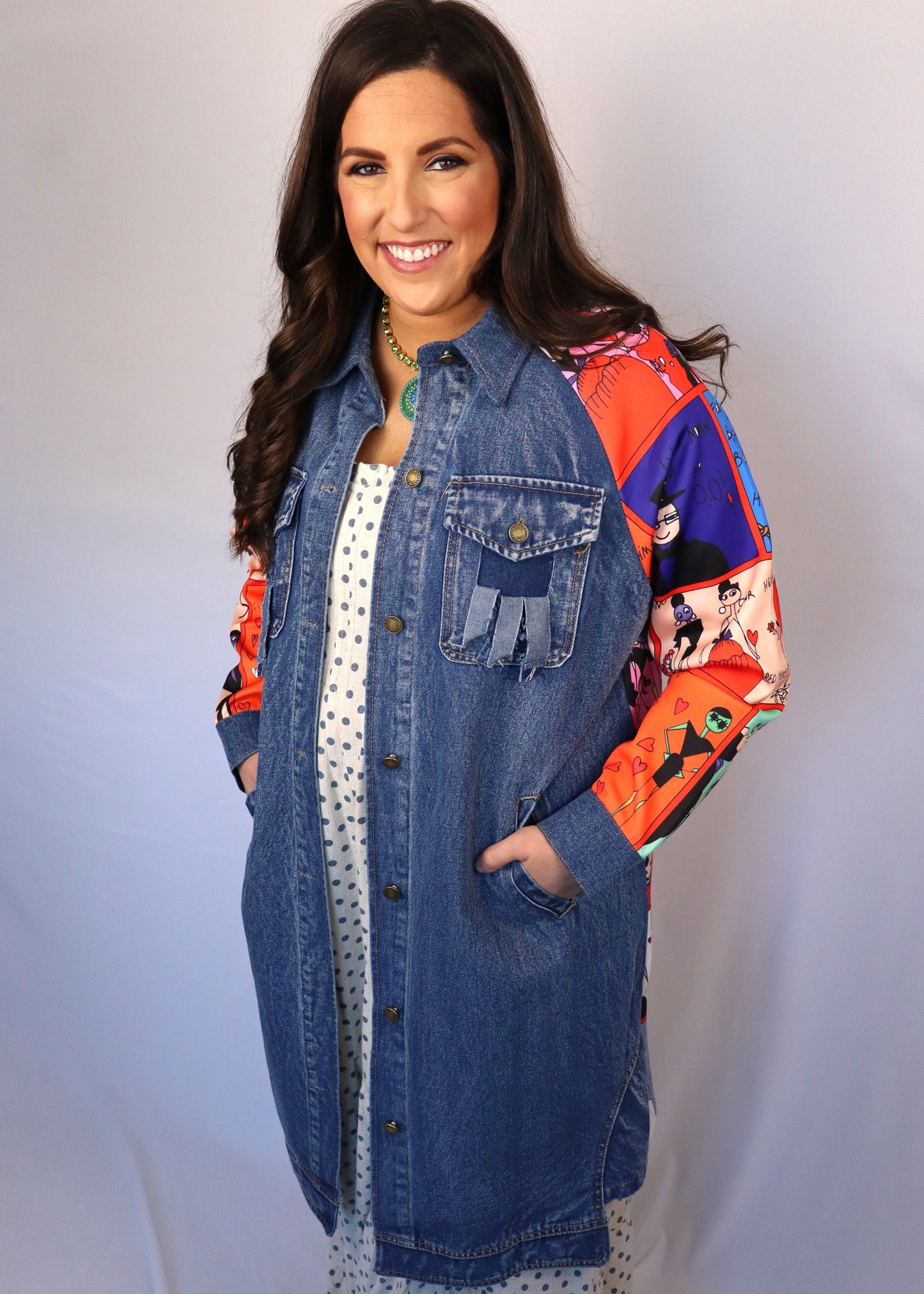 A French Love Denim Jacket