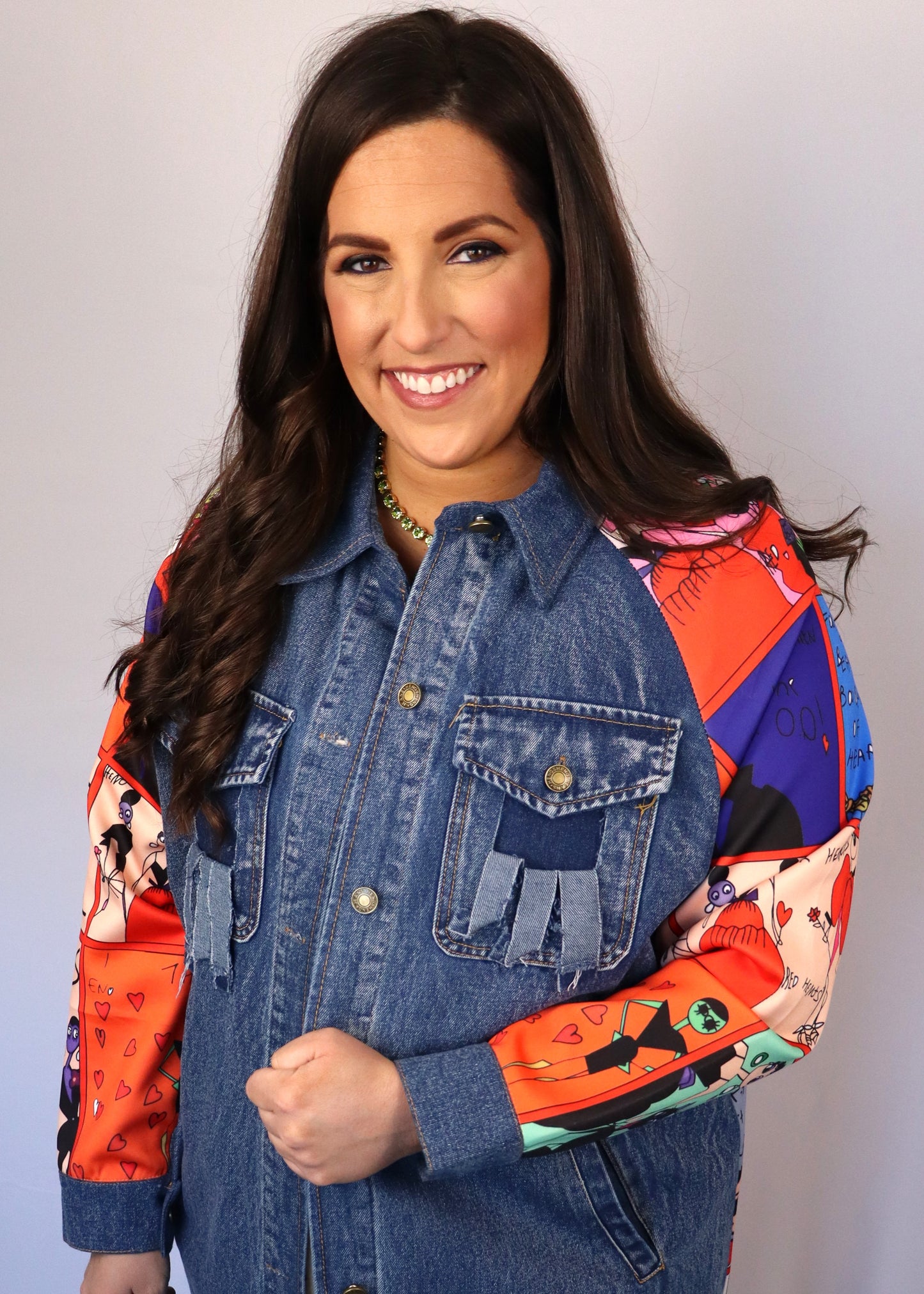 A French Love Denim Jacket