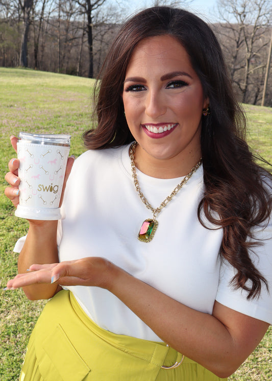 Bits and Pieces Mint Julep Tumbler 12oz