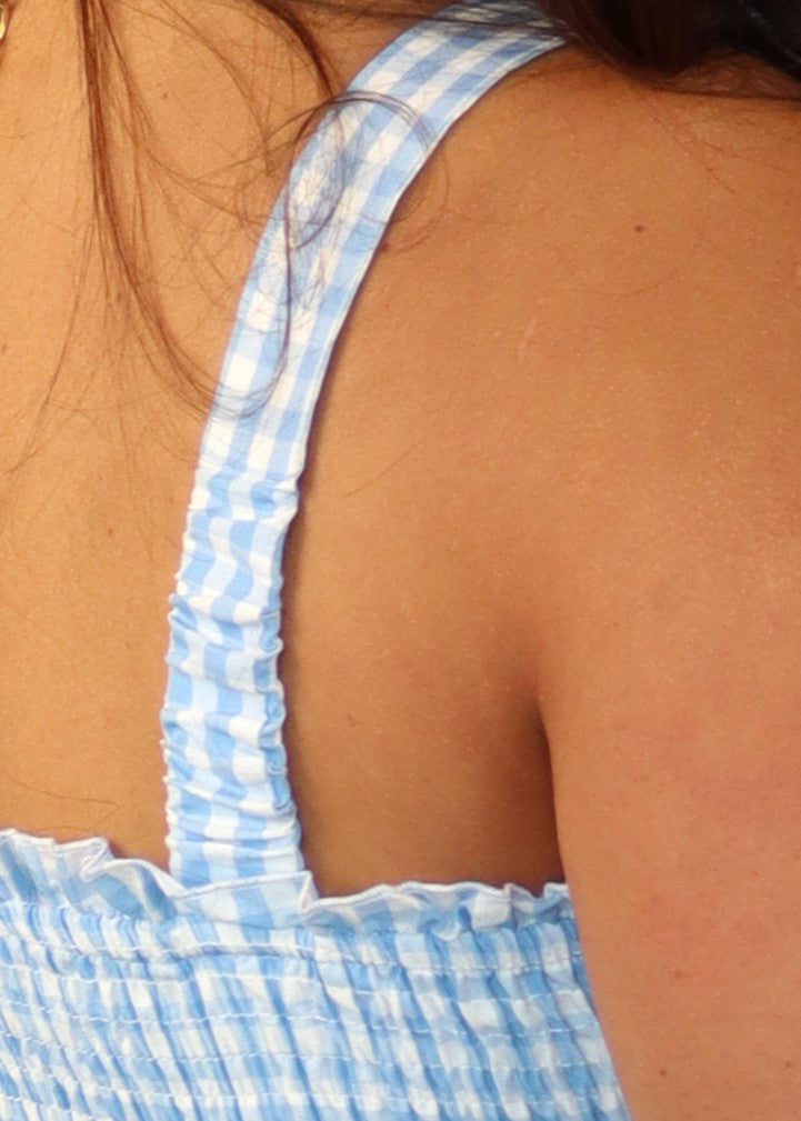 Blueberry Pie Midi Dress