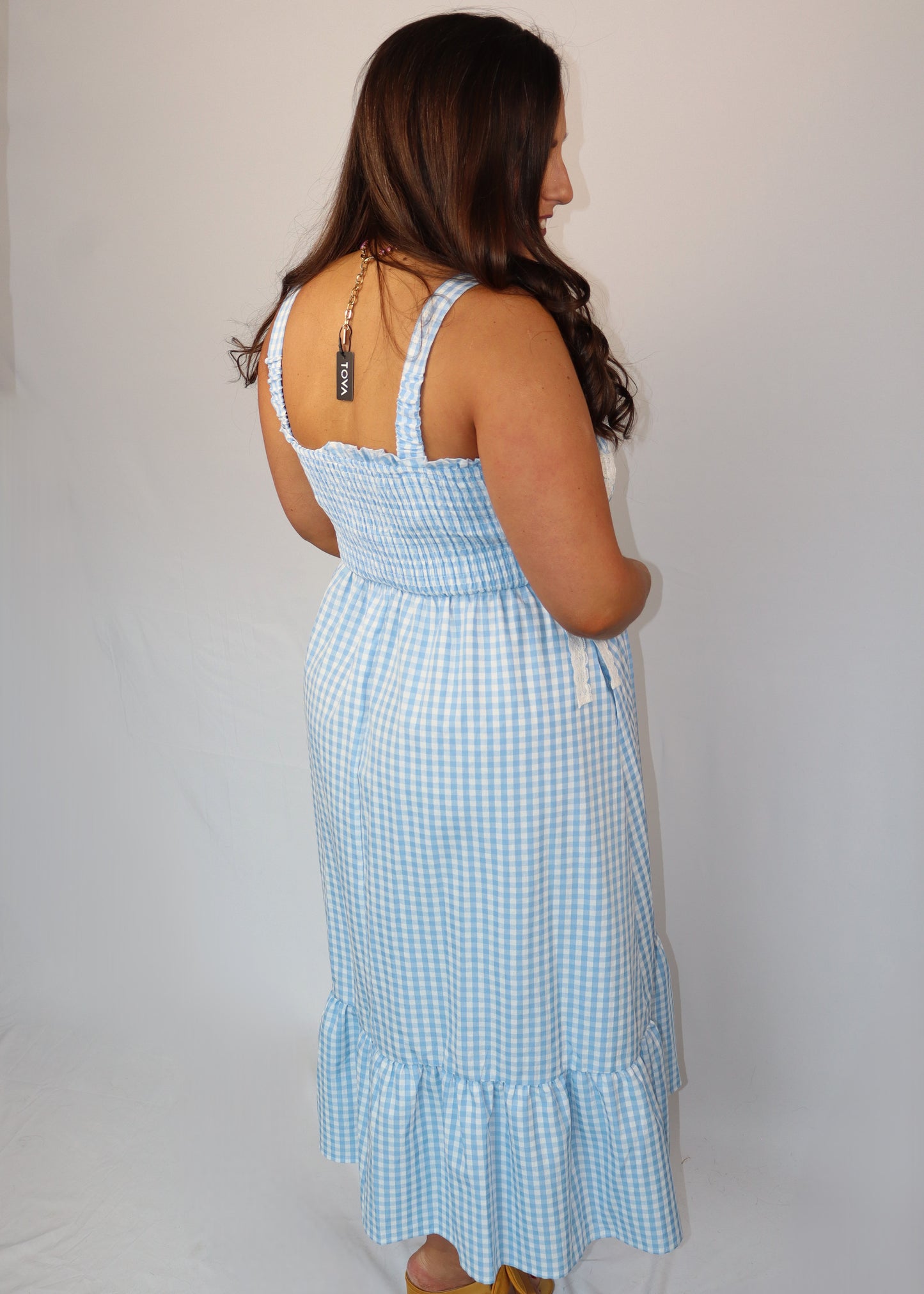 Blueberry Pie Midi Dress