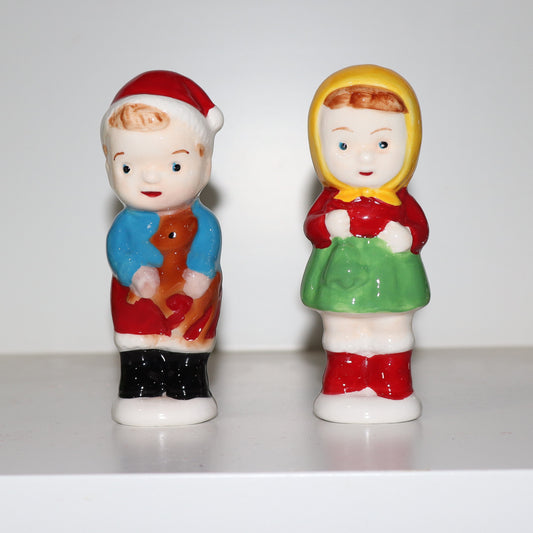 Boy and Girl Salt and Pepper Shakers