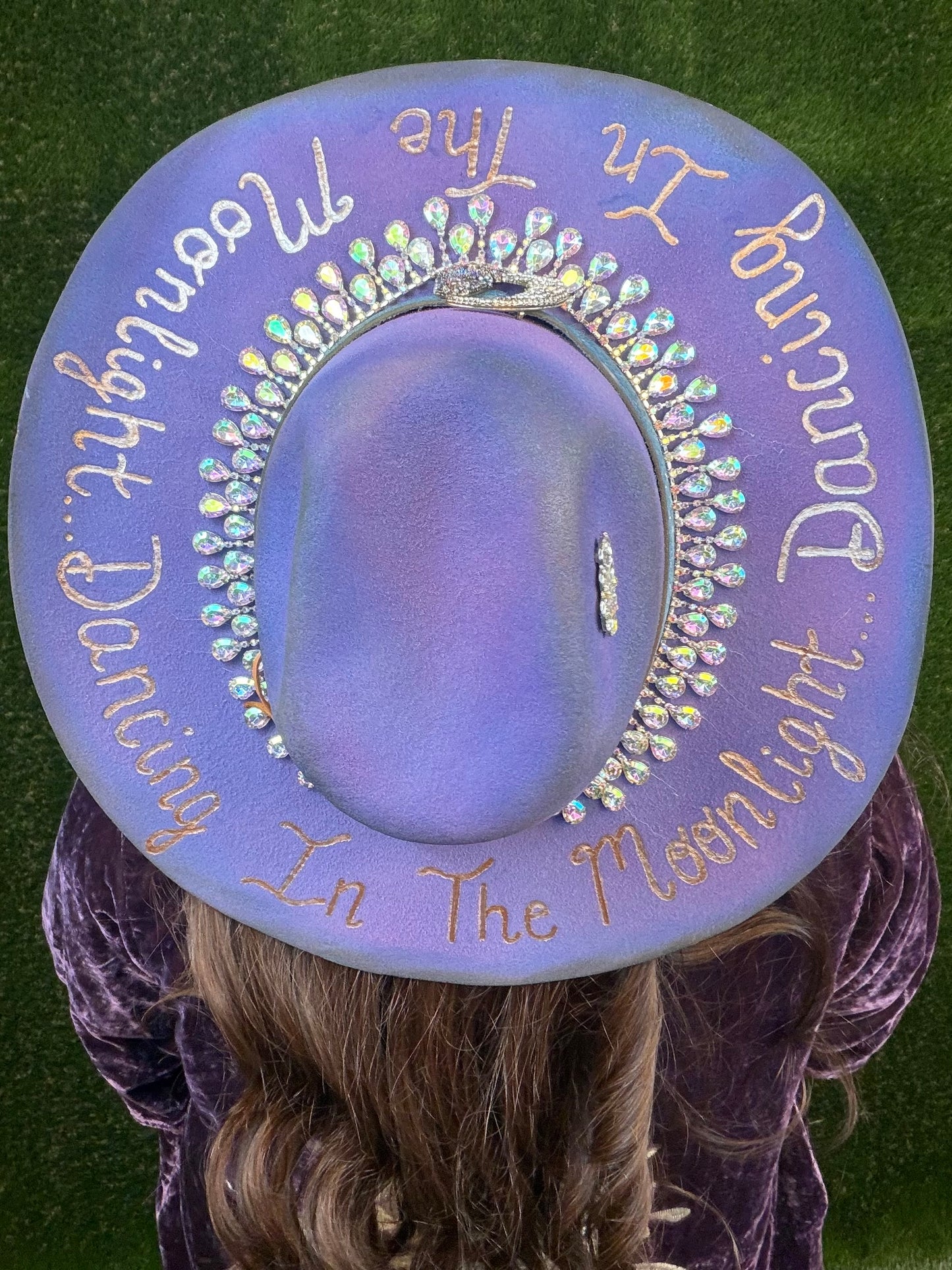 Dancing In The Moonlight Cowboy Hat - Size Medium