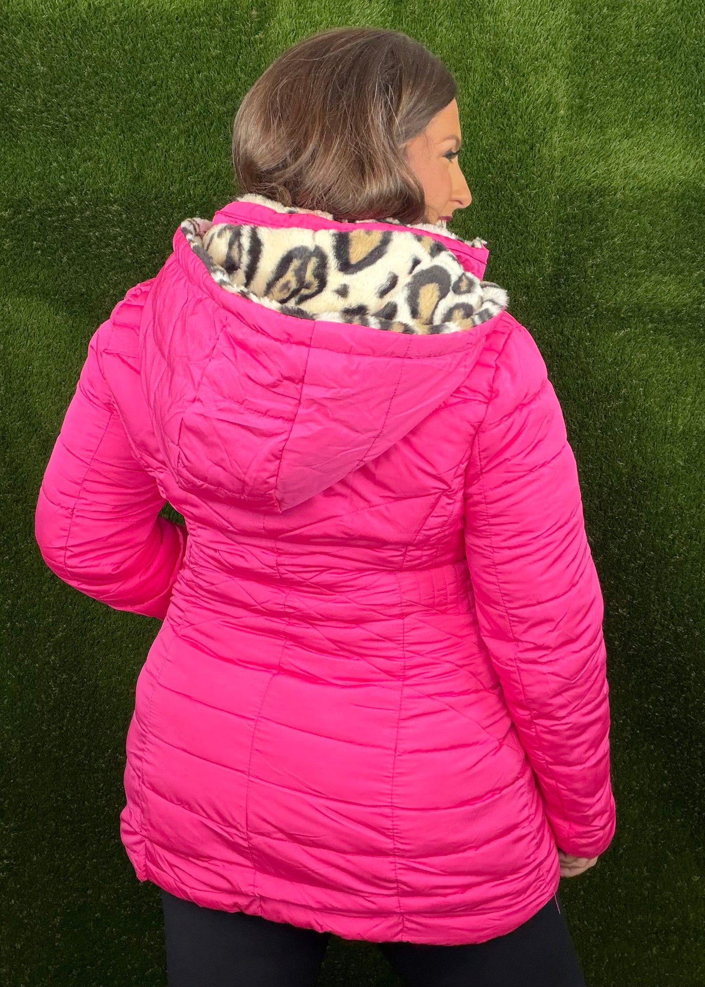 Wild Thing Reversible Jacket - Hot Pink