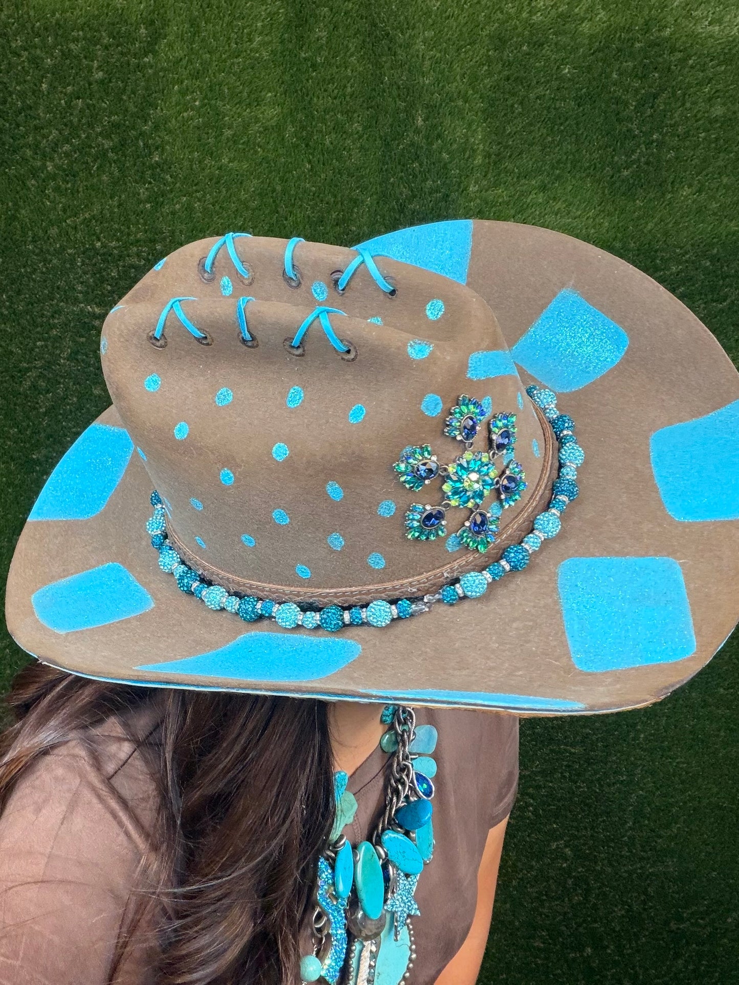Nobody Puts Baby In A Box Cowboy Hat - Size 7 1/8