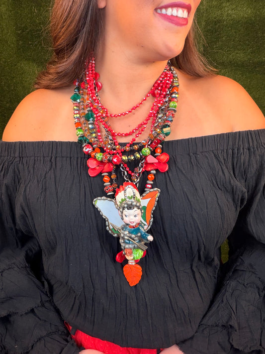 Tigerlily Fairy Necklace