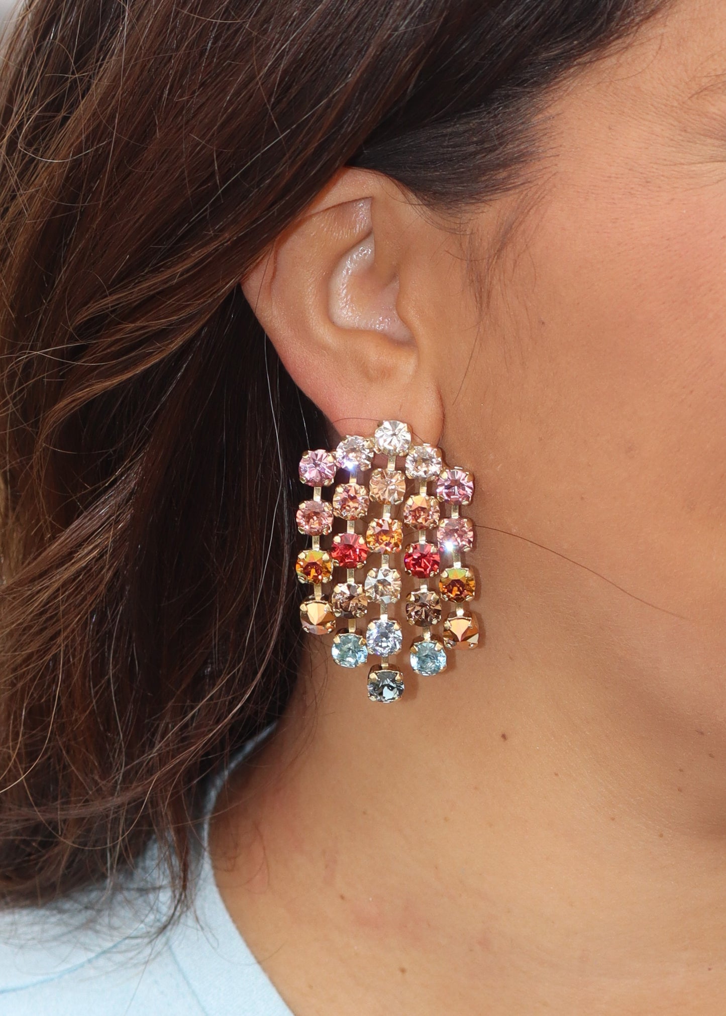 Cady Earrings - Sunset