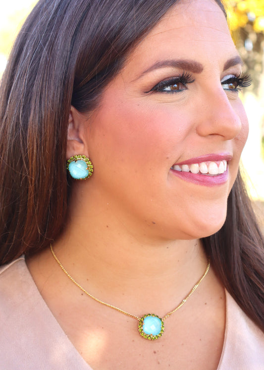 Cambrie Necklace - Turquoise