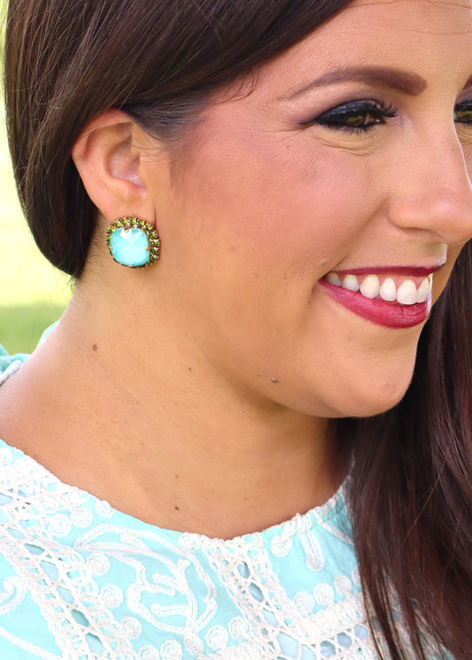 Cambrie Earrings - Turquoise