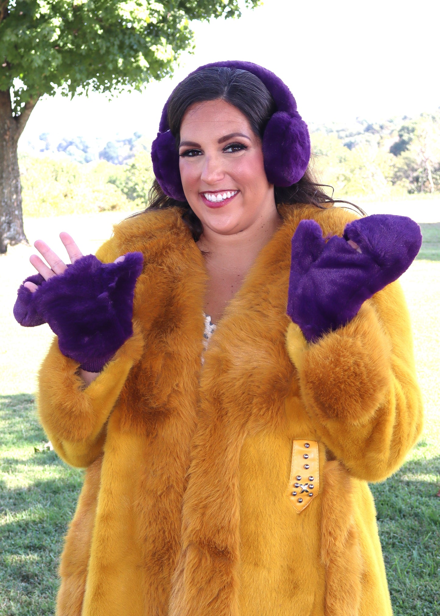 Candyland Earmuffs - Purple