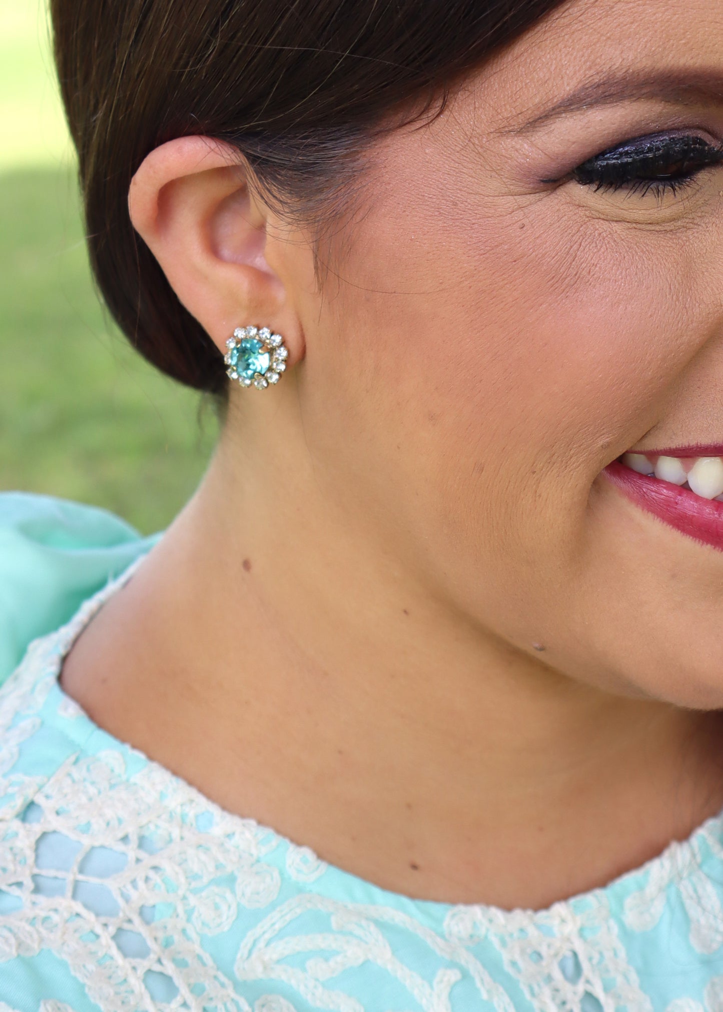 Caroline Studs - Turquoise