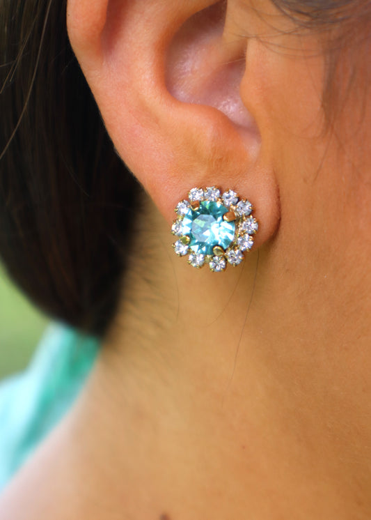 Caroline Studs - Turquoise