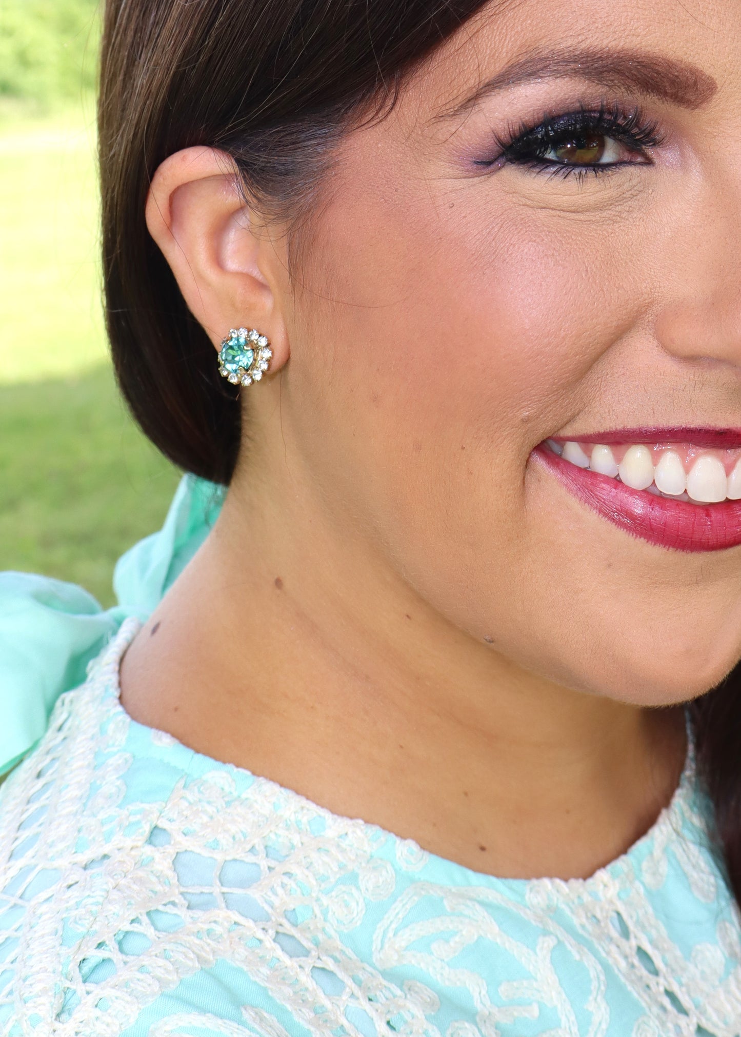 Caroline Studs - Turquoise