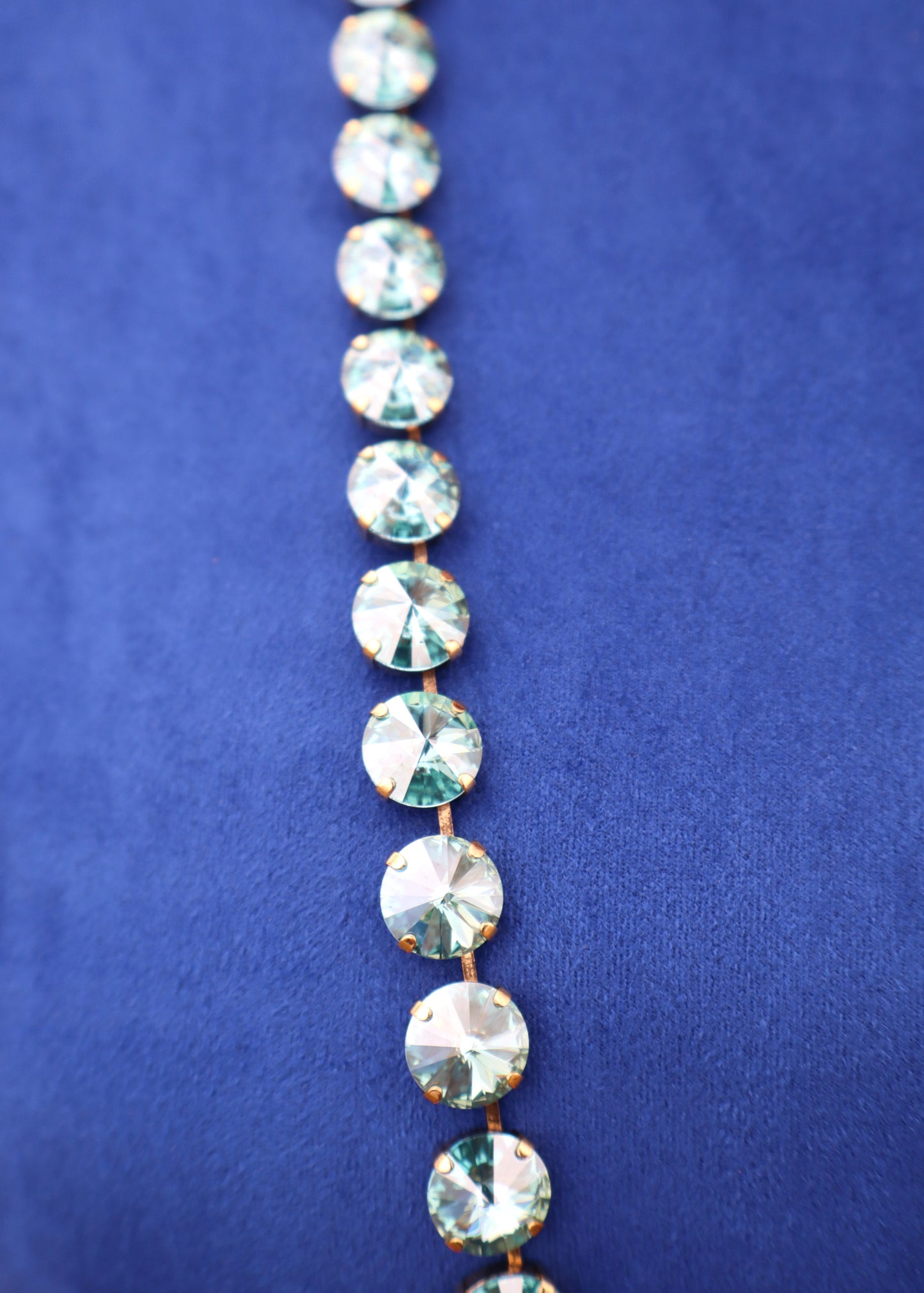 Celia Necklace - Aqua Champagne