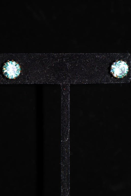 Chrisley Studs - Aqua Lemon