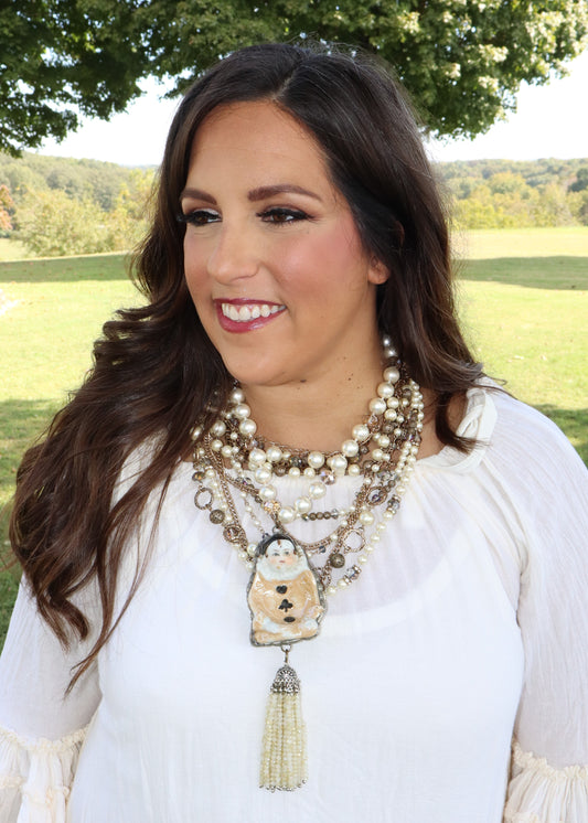 Classy Clown Necklace