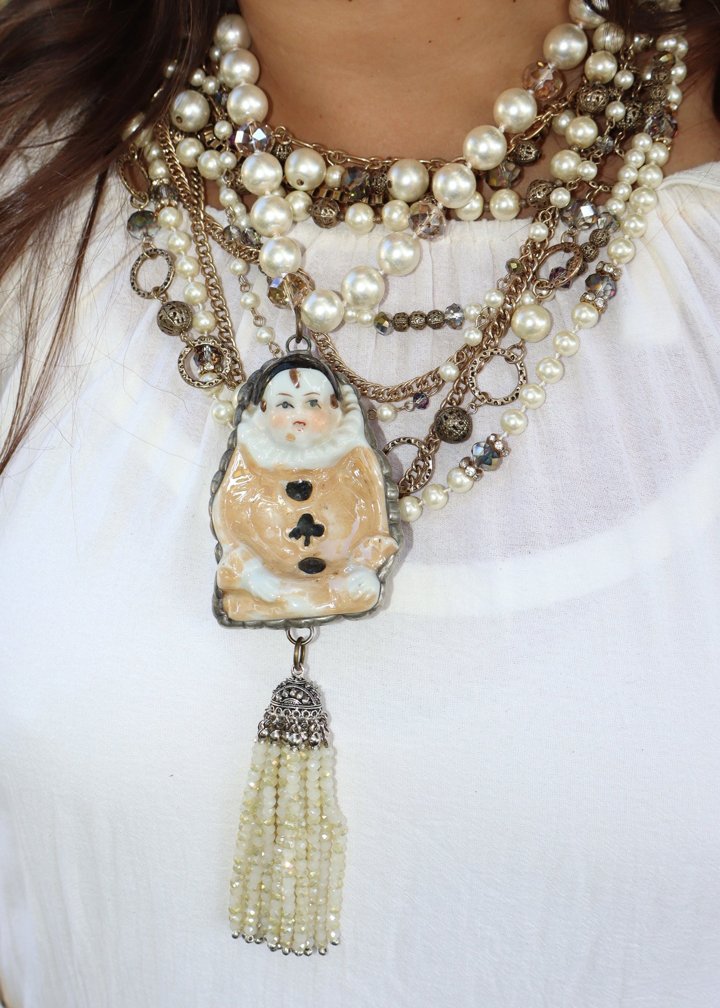 Classy Clown Necklace