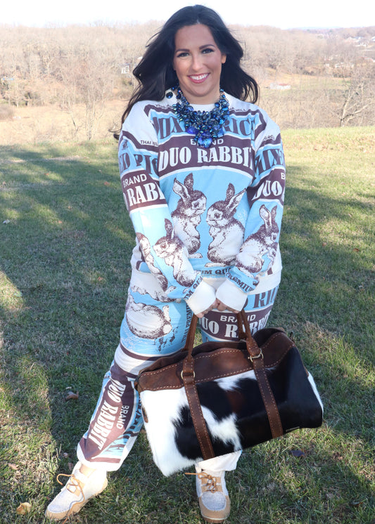 Cowhide Leather Duffel