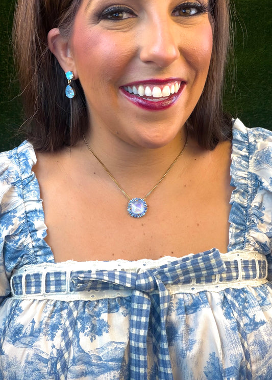 Cambrie Necklace - Ultra Baby Blue