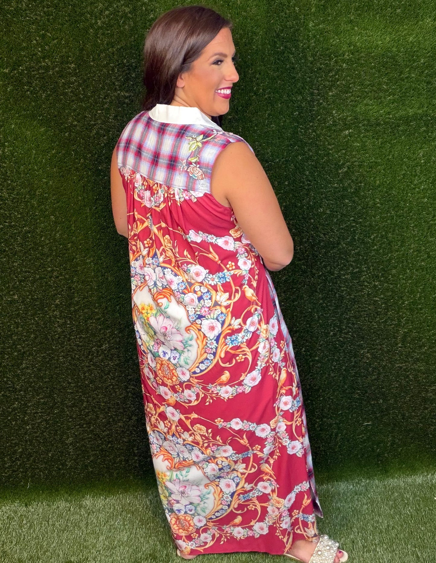 Colorado Court Sleeveless Maxi Dress