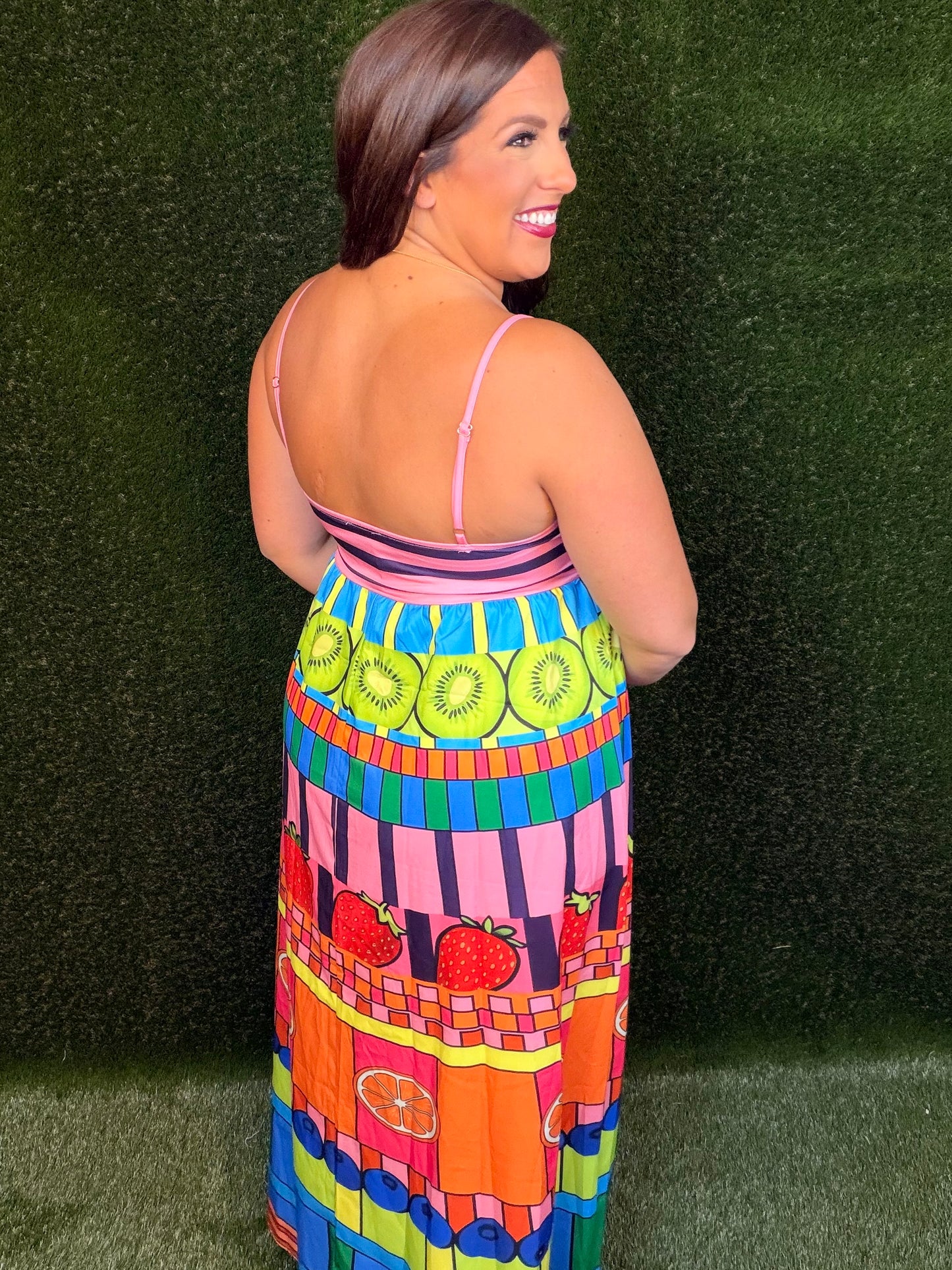 Neon Paradise Maxi Dress