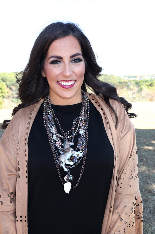 Don't Get Horsey With Me Necklace