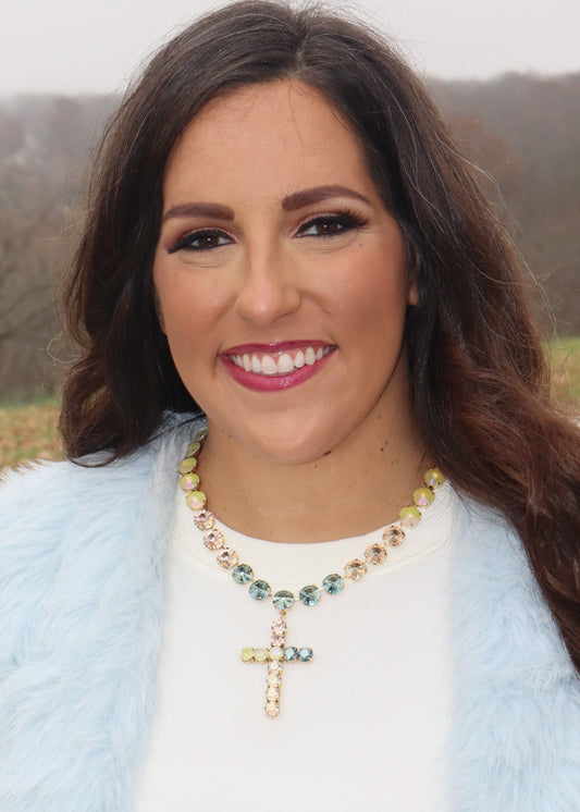 Donatella Necklace - Gold Champagne