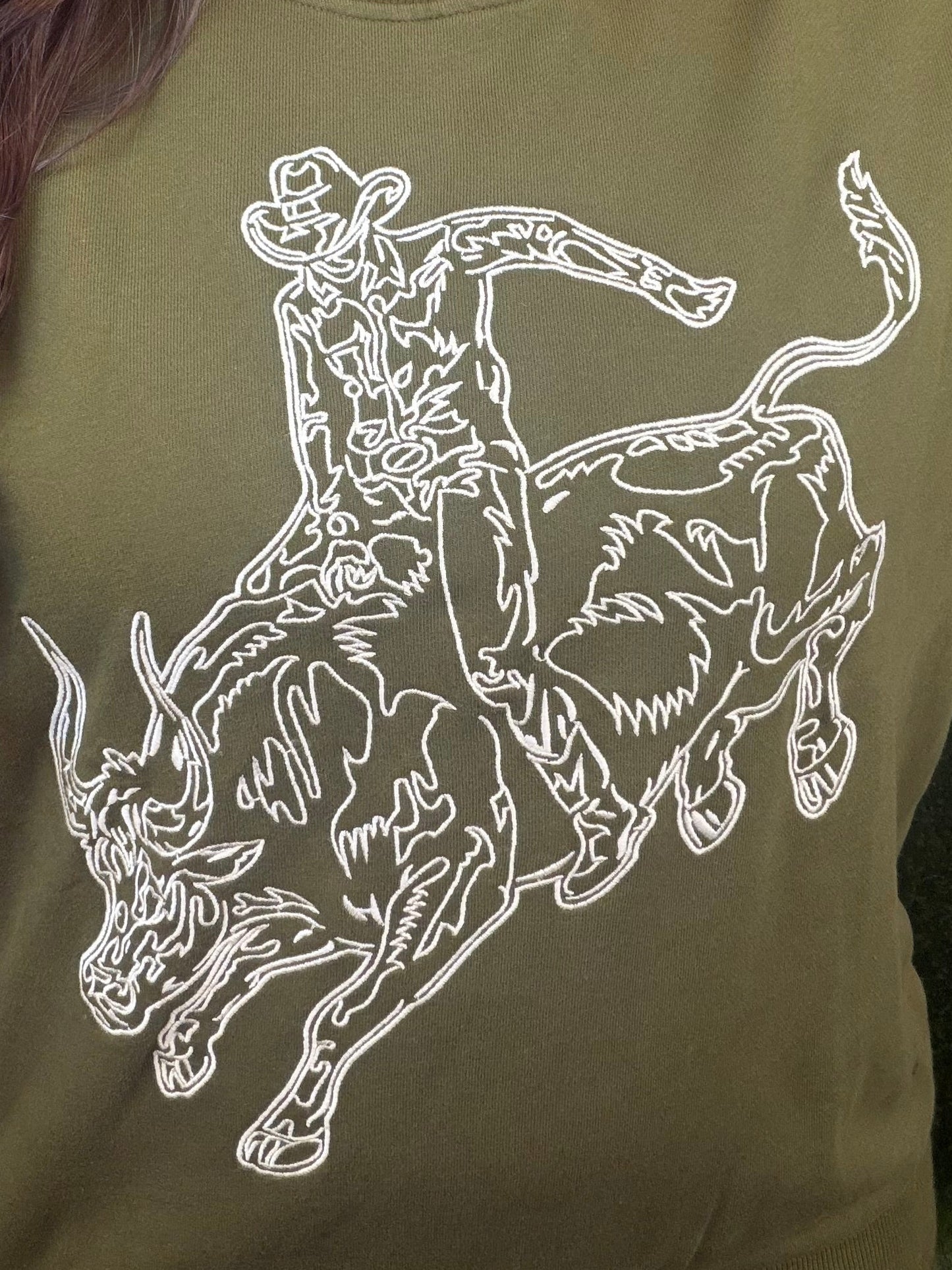 8-second Ride Bullriding Sweatshirt