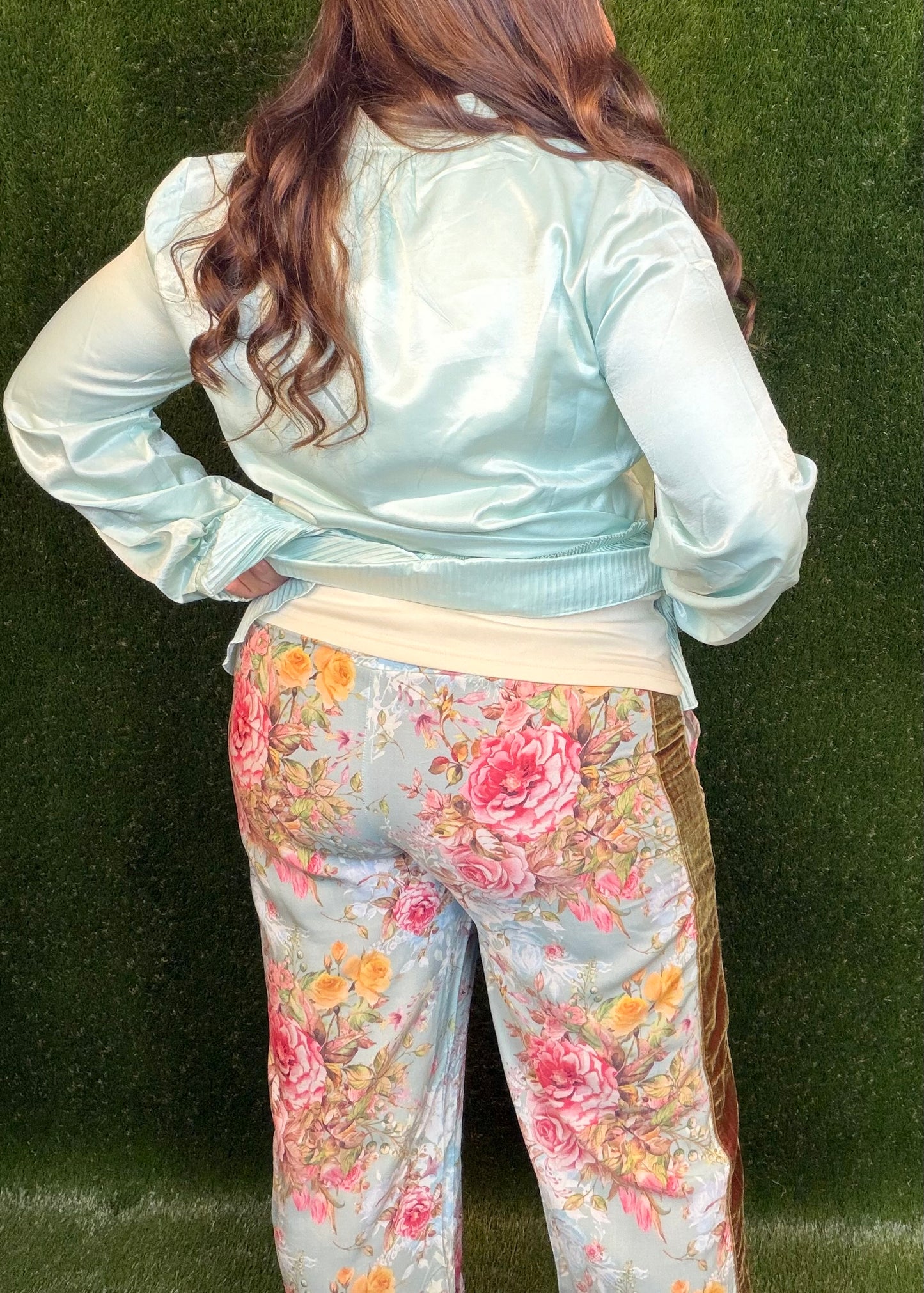 Valentina Pants - Aqua Foam