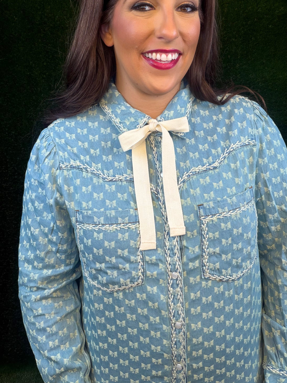 Smoky Mountain Sweetheart Collared Shirt