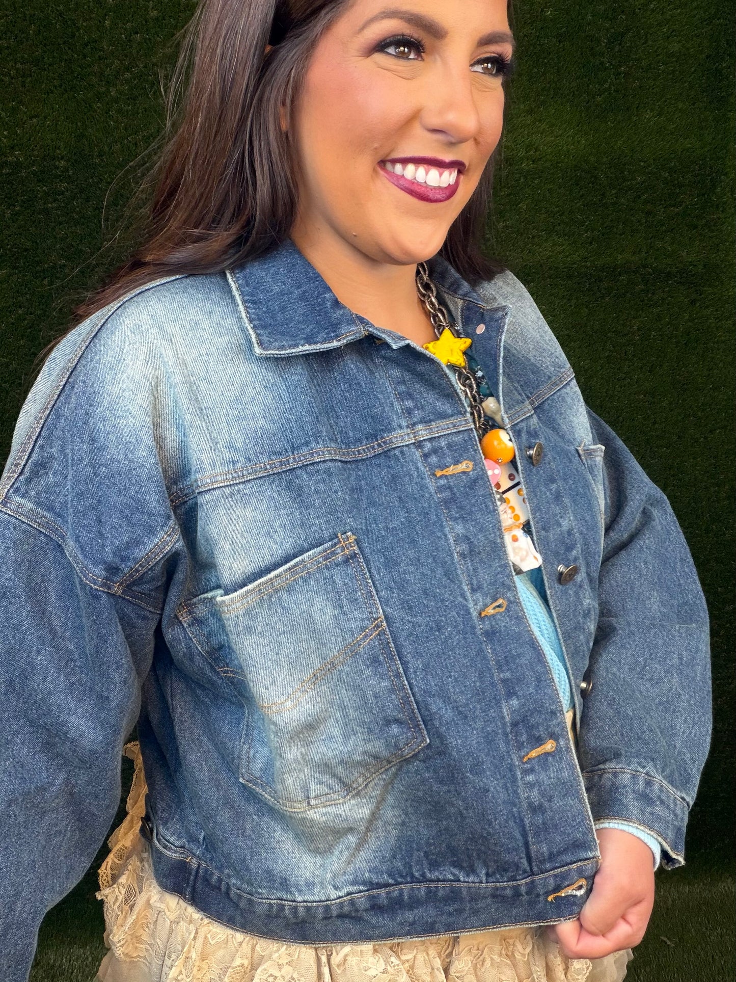 Venture On Jacket - Denim Jean Jacket